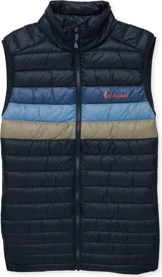Fuego Down Vest - Mens - carbon stripes 1