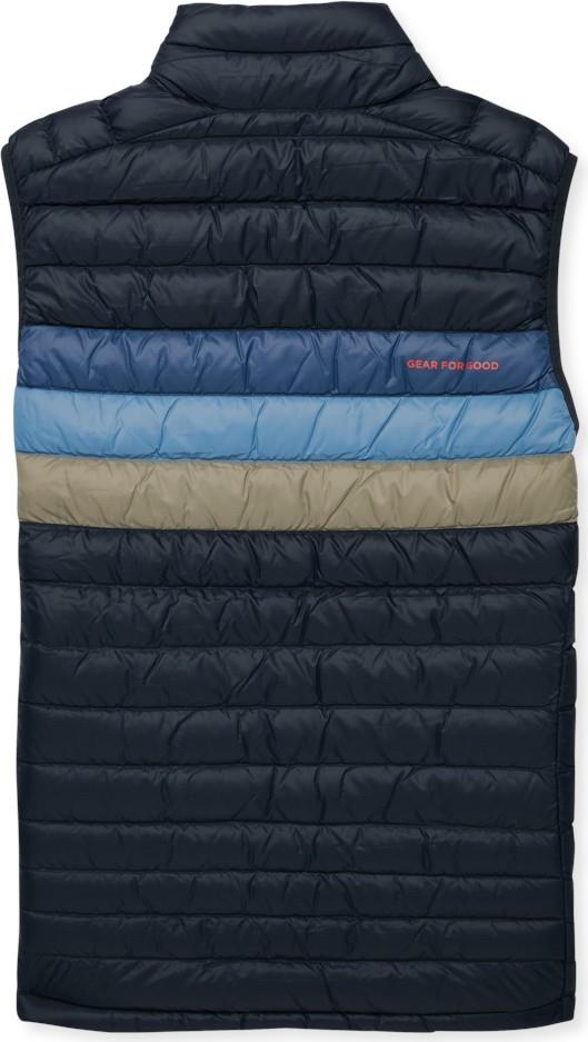 Fuego Down Vest - Mens - carbon stripes 1