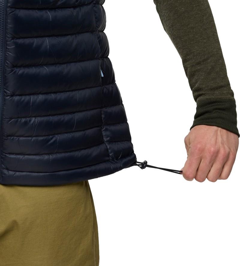 Fuego Down Vest - Mens - carbon stripes 1