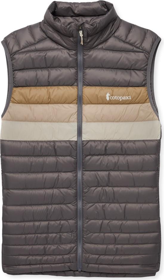 Fuego Down Vest - Mens - cinder stripes 1