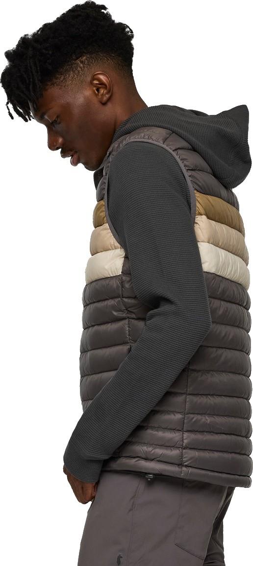 Fuego Down Vest - Mens - cinder stripes 1