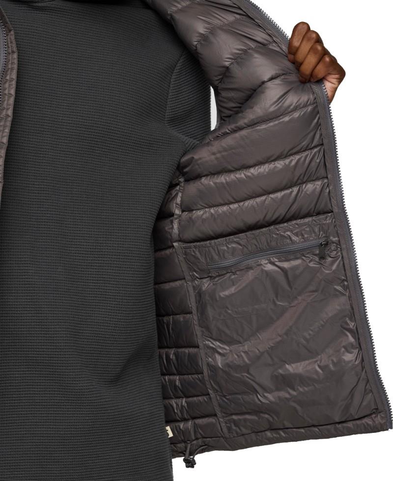 Fuego Down Vest - Mens - cinder stripes 1