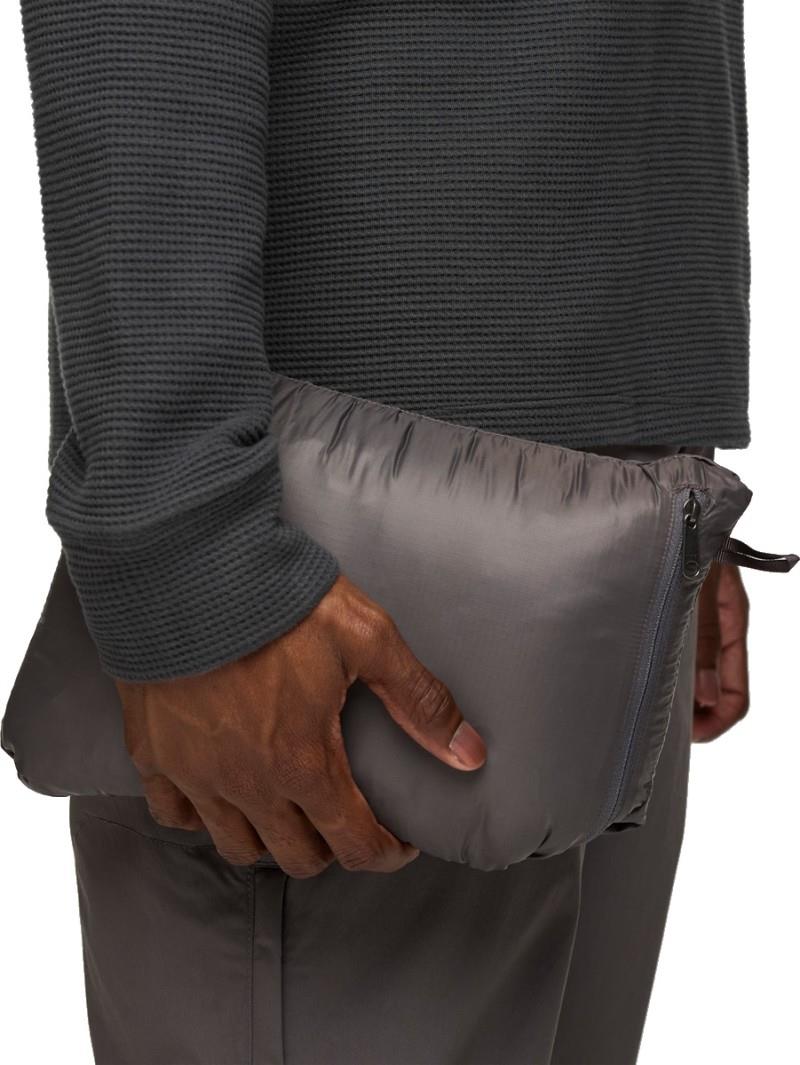 Fuego Down Vest - Mens - cinder stripes 1