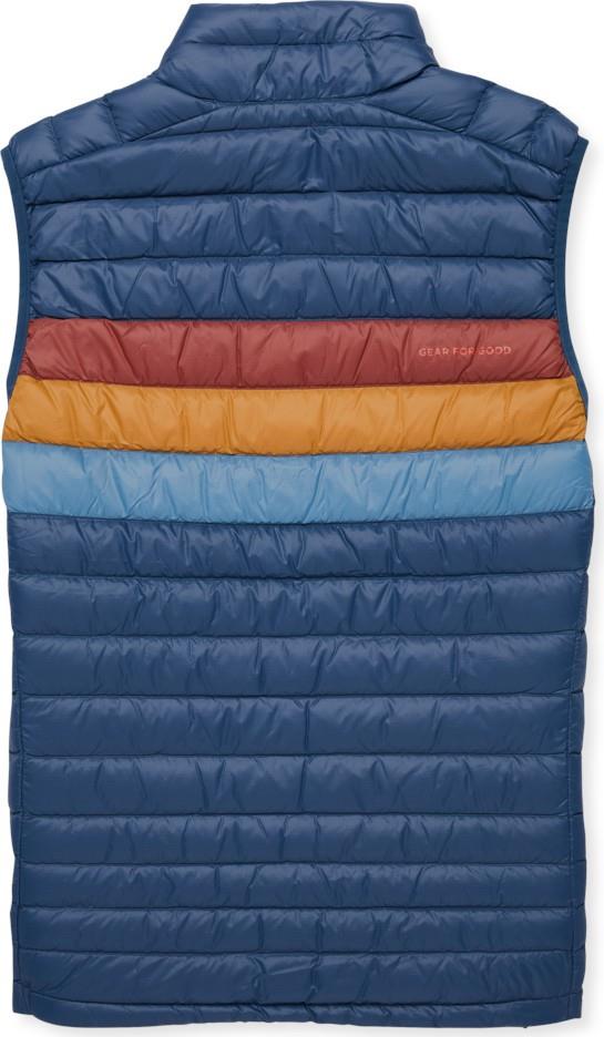 Fuego Down Vest - Mens - deep sea stripes 1