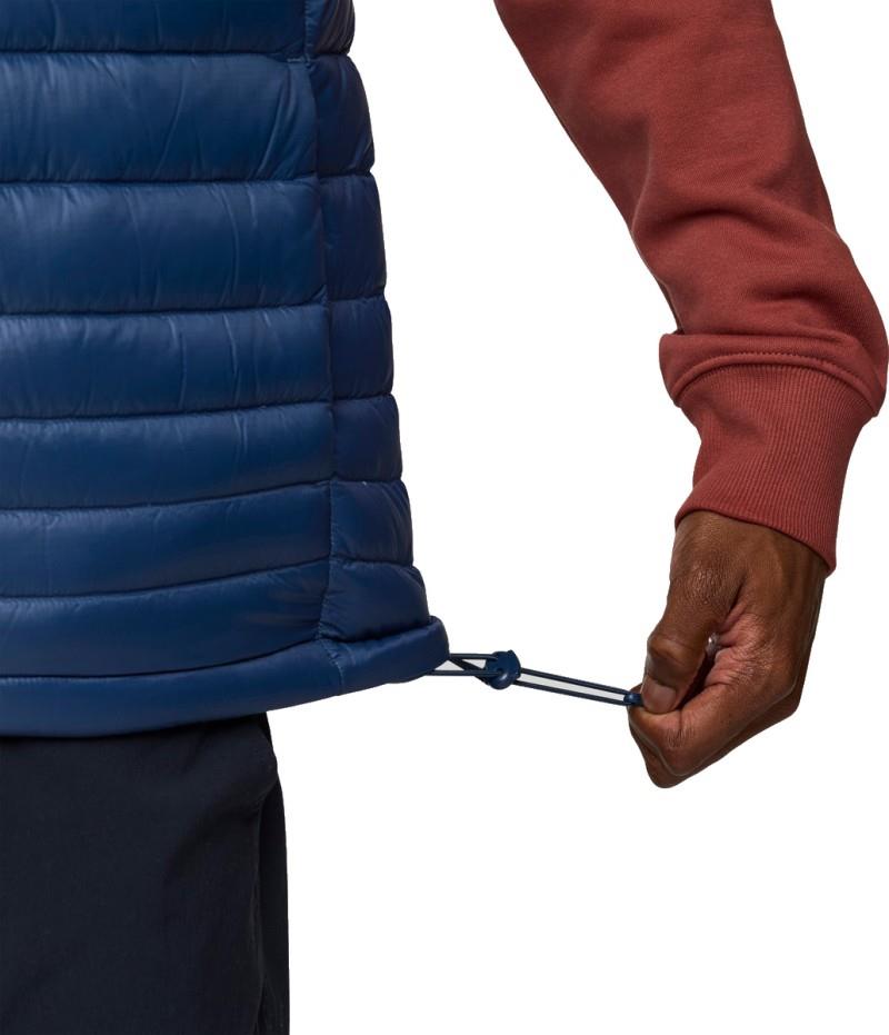 Fuego Down Vest - Mens - deep sea stripes 1