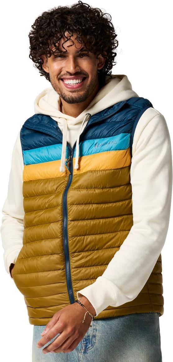 Fuego Down Vest - Mens - indigo / log cabin 1