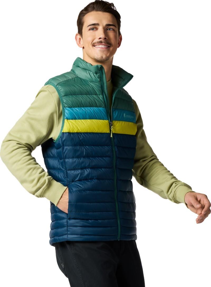 Fuego Down Vest - Mens - juniper / indigo 1