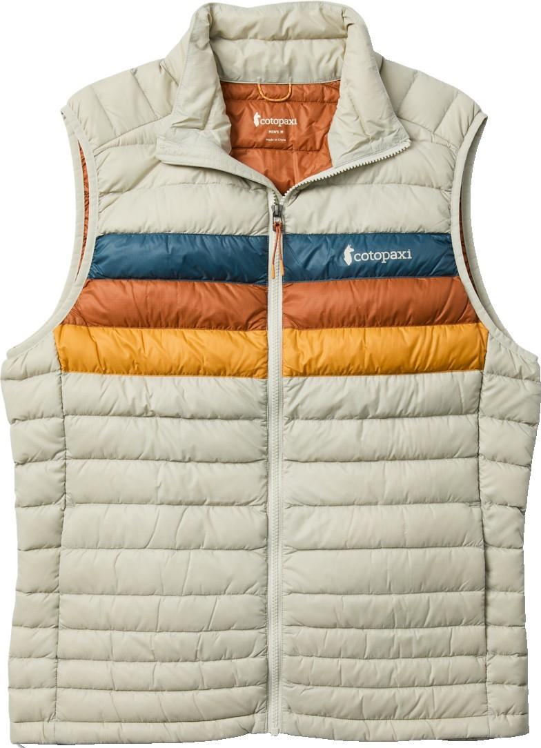 Fuego Down Vest - Mens - mineral stripes 1