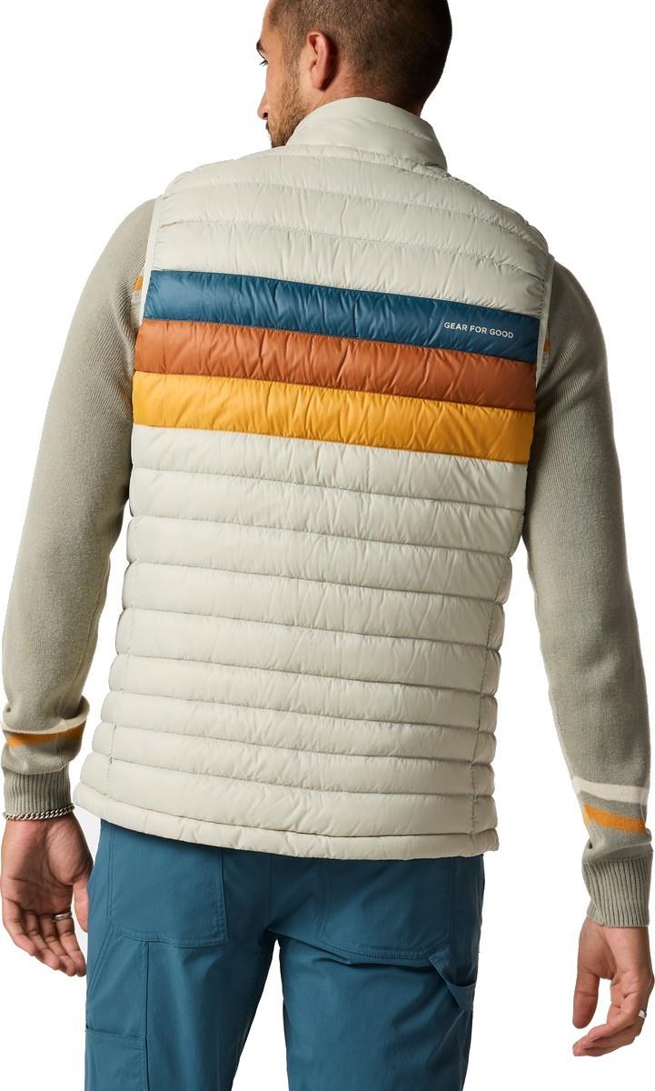 Fuego Down Vest - Mens - mineral stripes 1