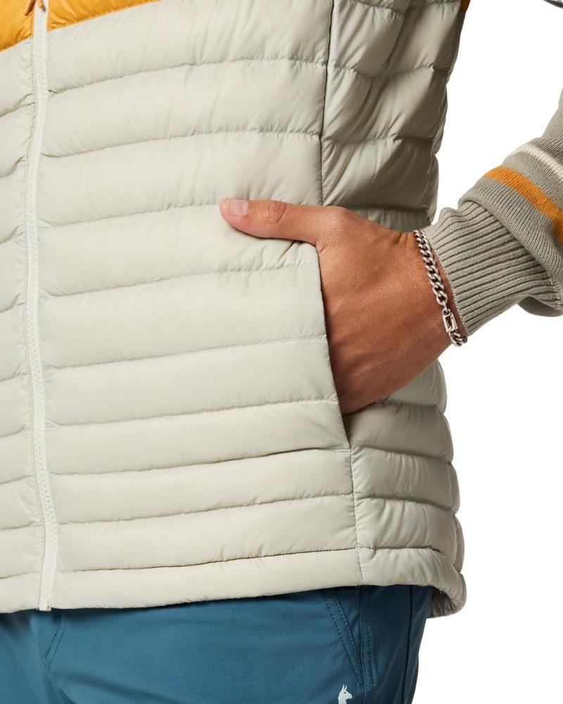 Fuego Down Vest - Mens - mineral stripes 1