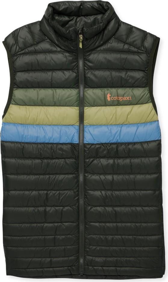 Fuego Down Vest - Mens - woods stripes 1