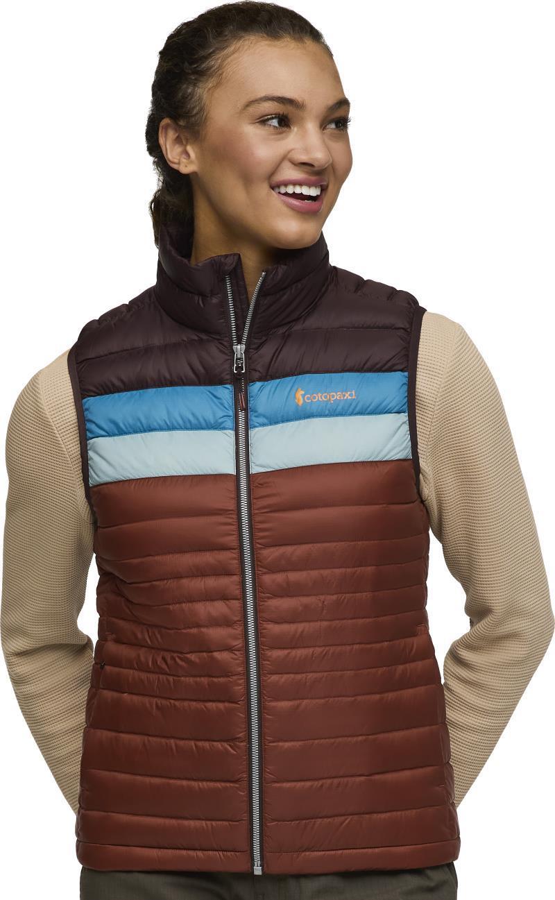 Fuego Down Vest - Womens - Coffee / Rusty 3