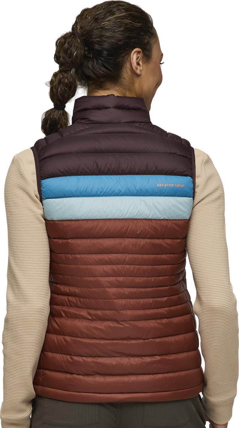 Fuego Down Vest - Womens - Coffee / Rusty 5