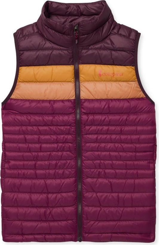 Fuego Down Vest - Womens - blackberry / jam 1