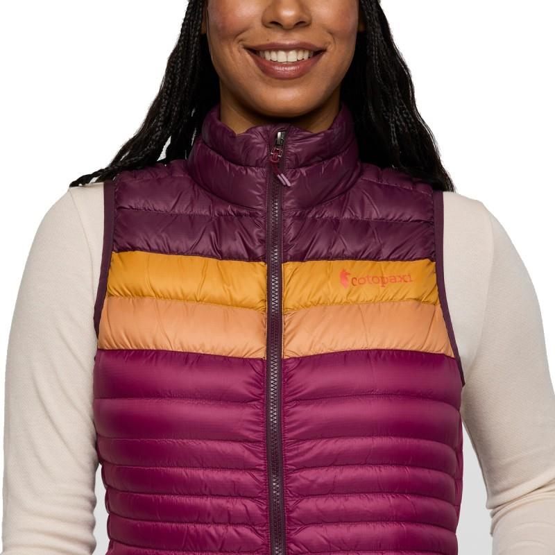Fuego Down Vest - Womens - blackberry / jam 1