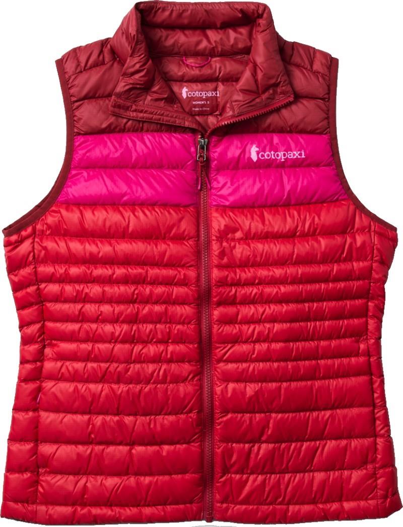 Fuego Down Vest - Womens - crimson / spicy 1