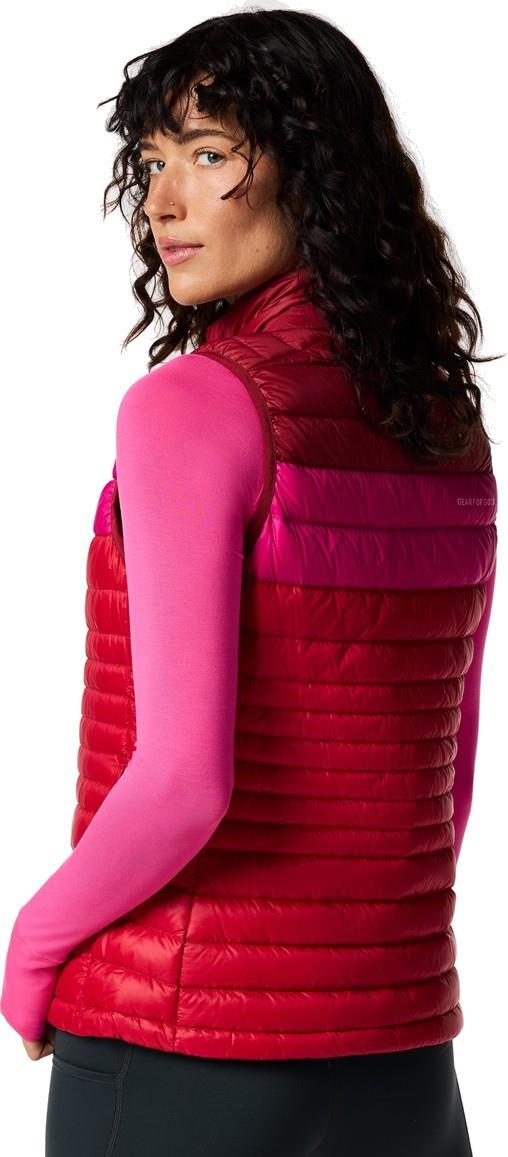 Fuego Down Vest - Womens - crimson / spicy 1