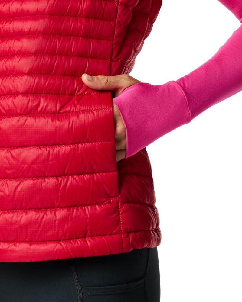 Fuego Down Vest - Womens - crimson / spicy 1