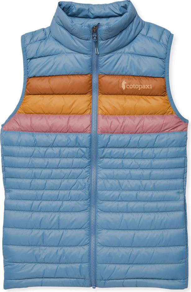 Fuego Down Vest - Womens - fjord stripes 1