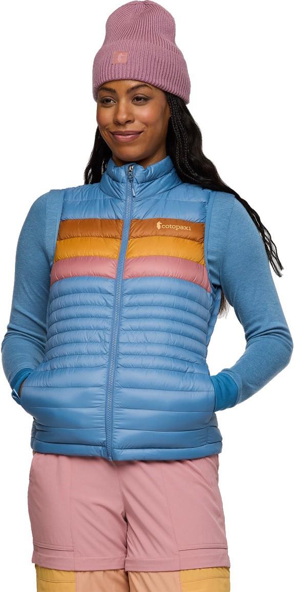 Fuego Down Vest - Womens - fjord stripes 1
