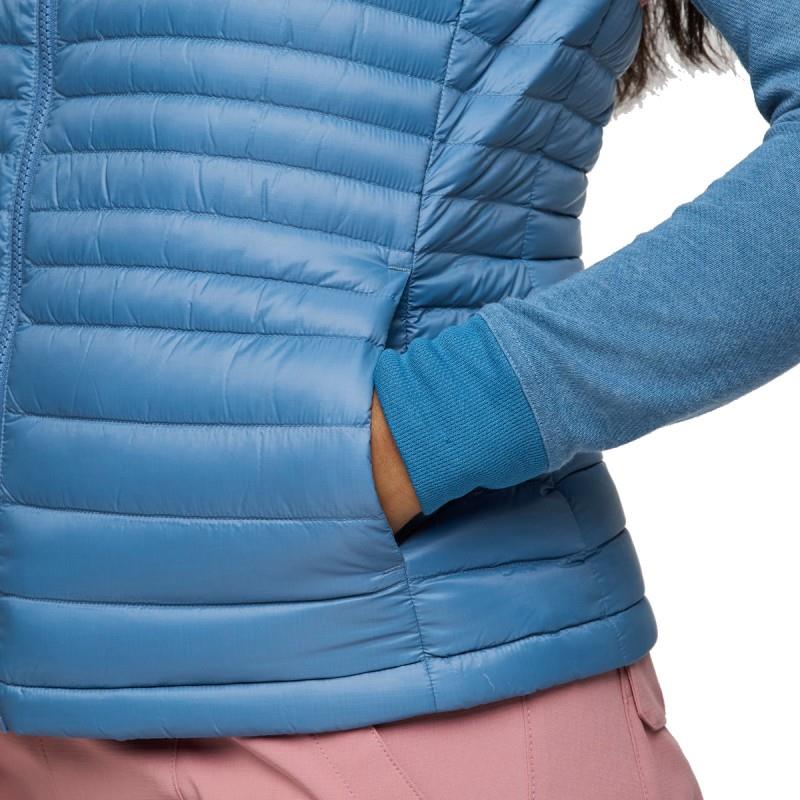Fuego Down Vest - Womens - fjord stripes 1