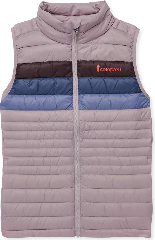 Fuego Down Vest - Womens - quartz stripes 1