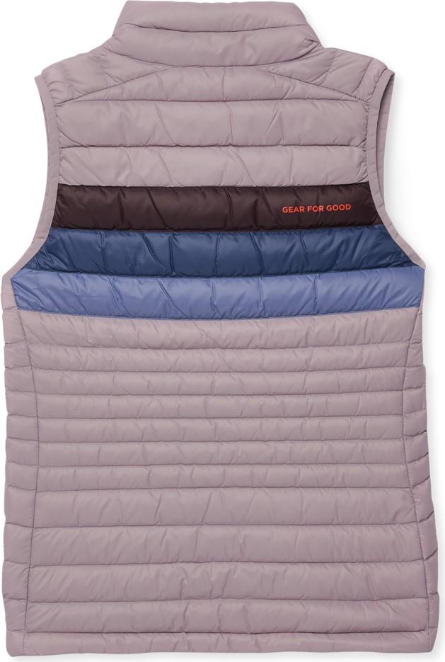 Fuego Down Vest - Womens - quartz stripes 1