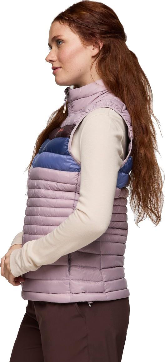 Fuego Down Vest - Womens - quartz stripes 1
