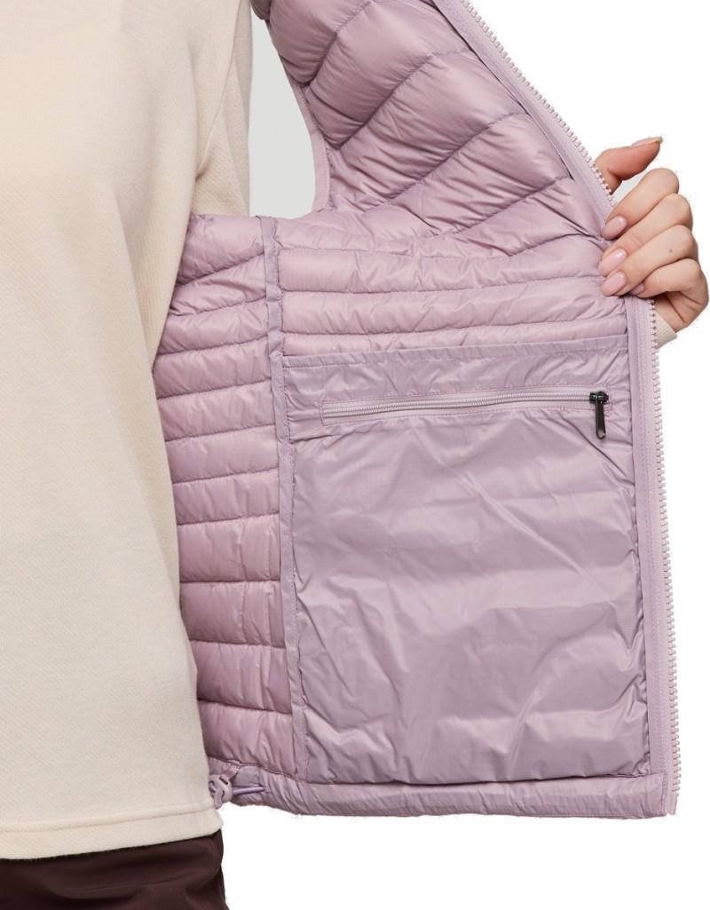 Fuego Down Vest - Womens - quartz stripes 1