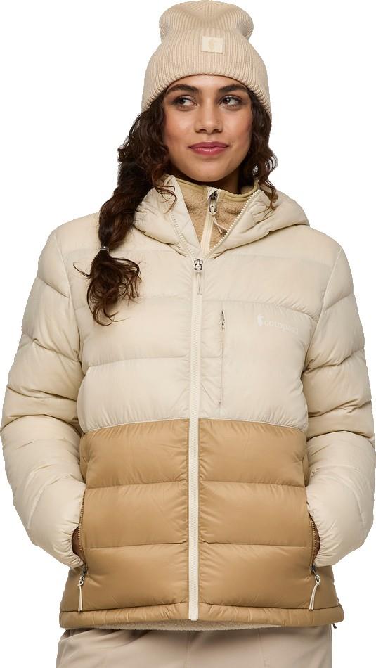 Fuego Max Down Hooded Jacket - Womens - cream / khaki 1