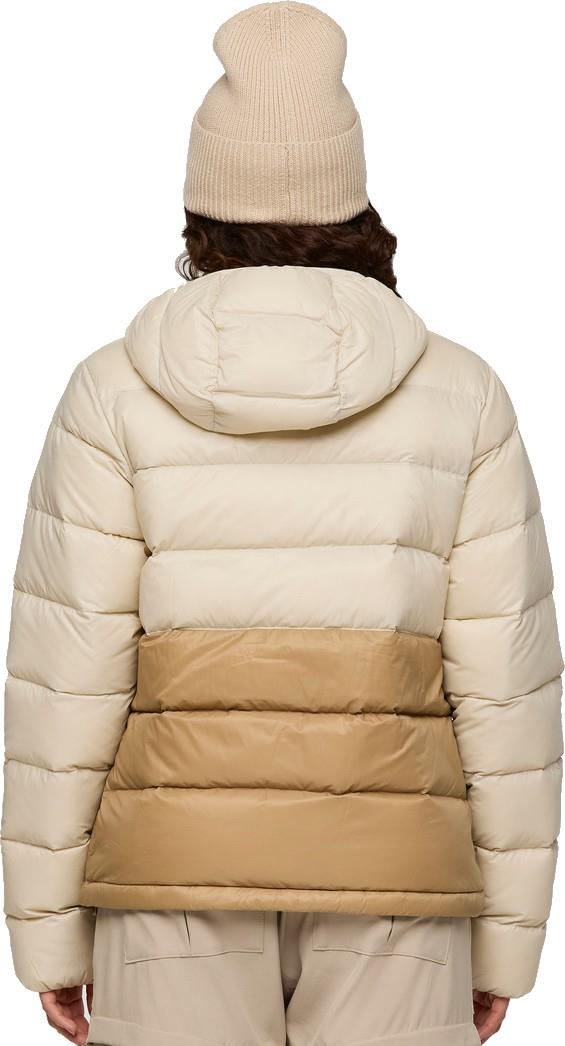 Fuego Max Down Hooded Jacket - Womens - cream / khaki 1
