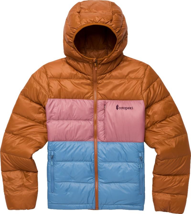 Fuego Max Down Hooded Jacket - Womens - sienna / fjord 1