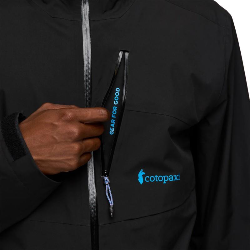 Impermeo 3L Hooded Shell Jacket - Mens - cotopaxi black 1