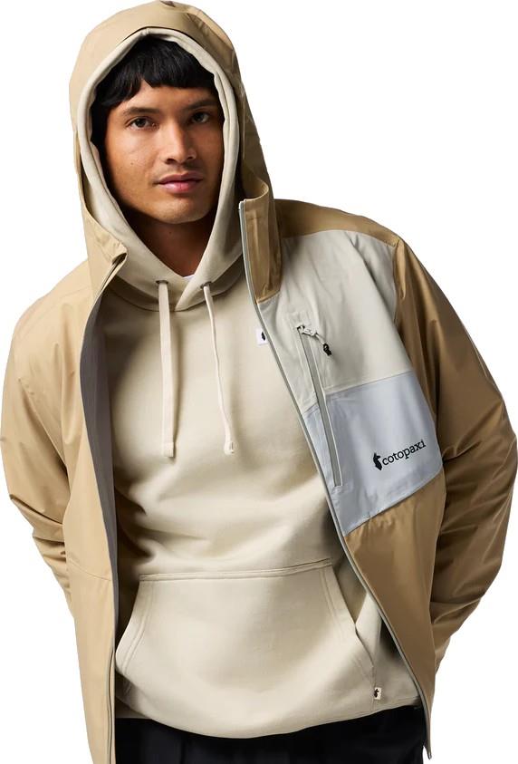 Impermeo 3L Hooded Shell Jacket - Mens - khaki 1