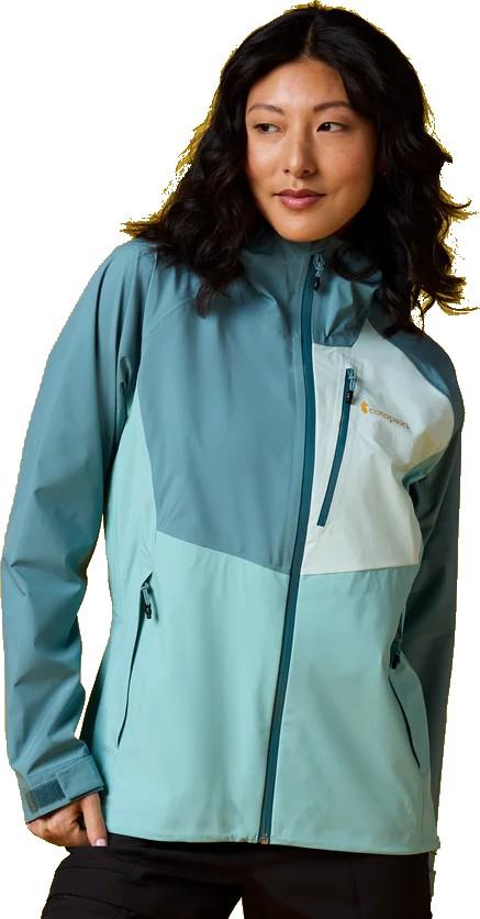 Impermeo 3L Hooded Shell Jacket - Womens - everglade / tide pool 1