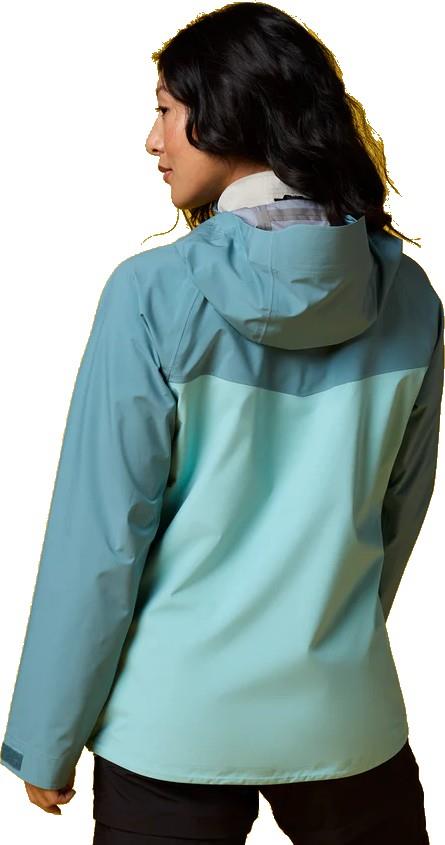Impermeo 3L Hooded Shell Jacket - Womens - everglade / tide pool 1