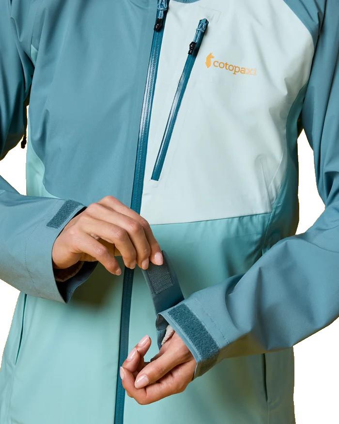 Impermeo 3L Hooded Shell Jacket - Womens - everglade / tide pool 1