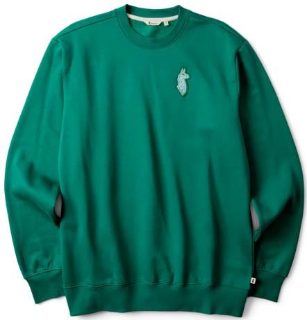 Lava Llama Crew Sweatshirt - Mens - malachite 1