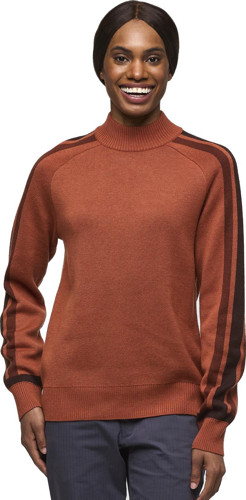 Libre Mock Sweater - Womens - Faded Brick 3
