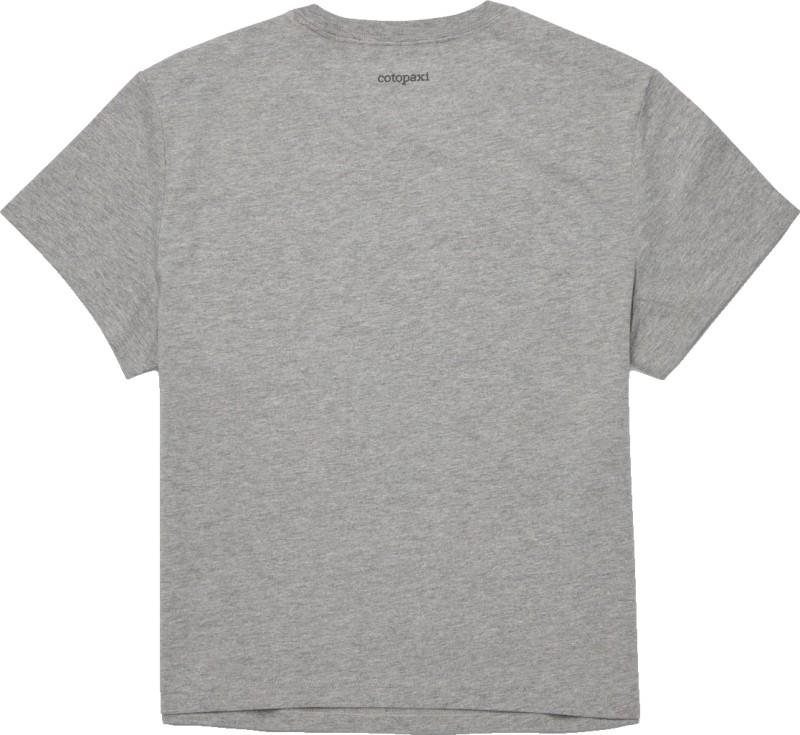 Llama Icon T-Shirt - Womens - heather grey 1