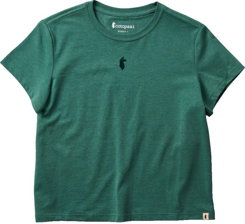 Llama Icon T-Shirt - Womens - juniper 1