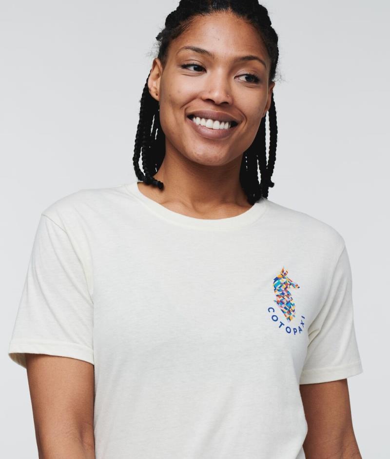 Llama Lover T-Shirt - Womens - Bone 2