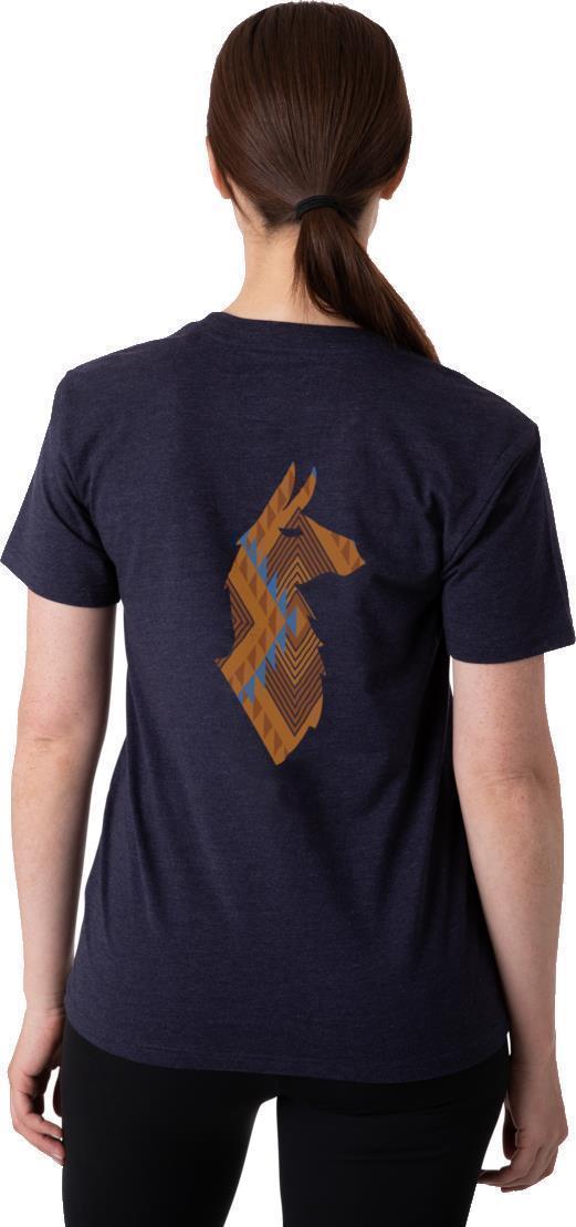 Llama Lover T-Shirt - Womens - Maritime 3
