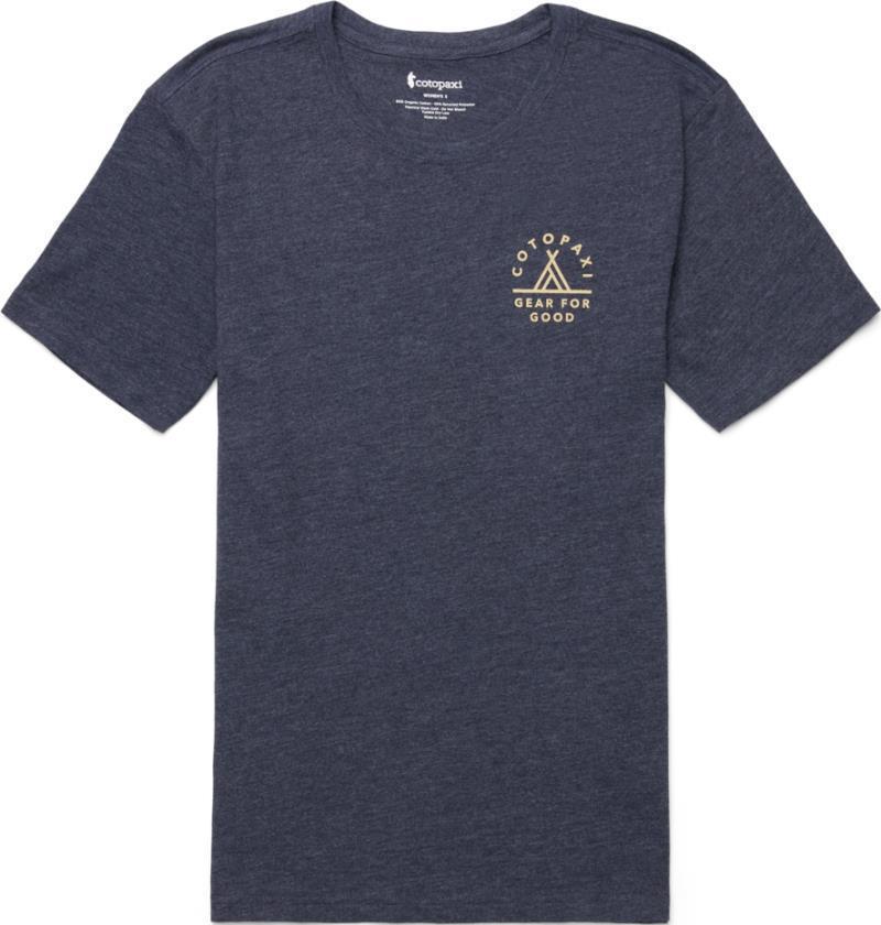 Llama Map Organic T-Shirt - Womens - Graphite 1