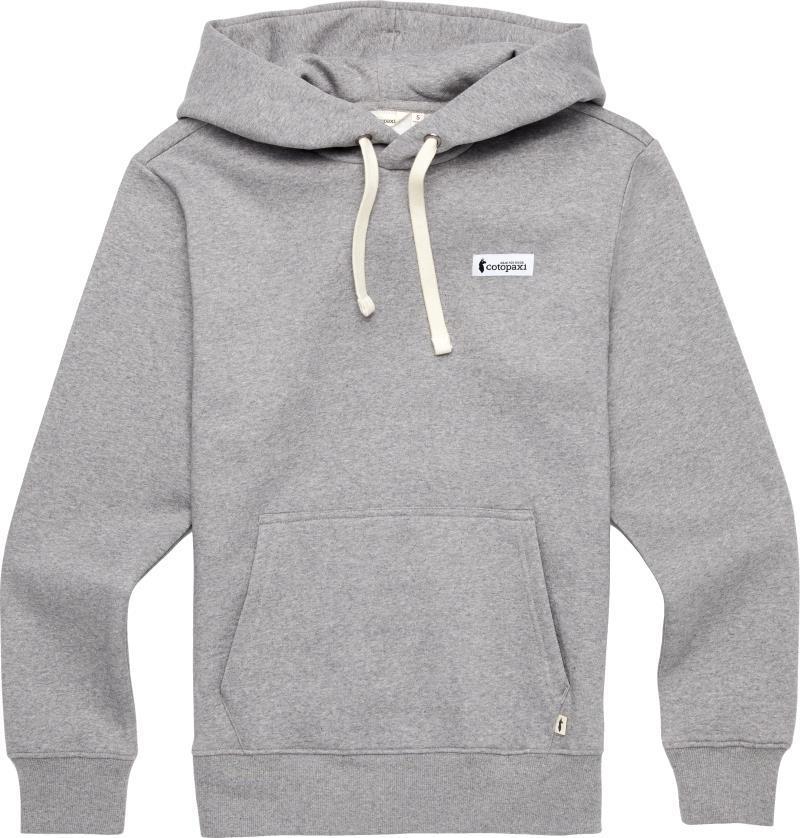 Llama Patch Pullover Hoodie - Womens - Heather Grey 1
