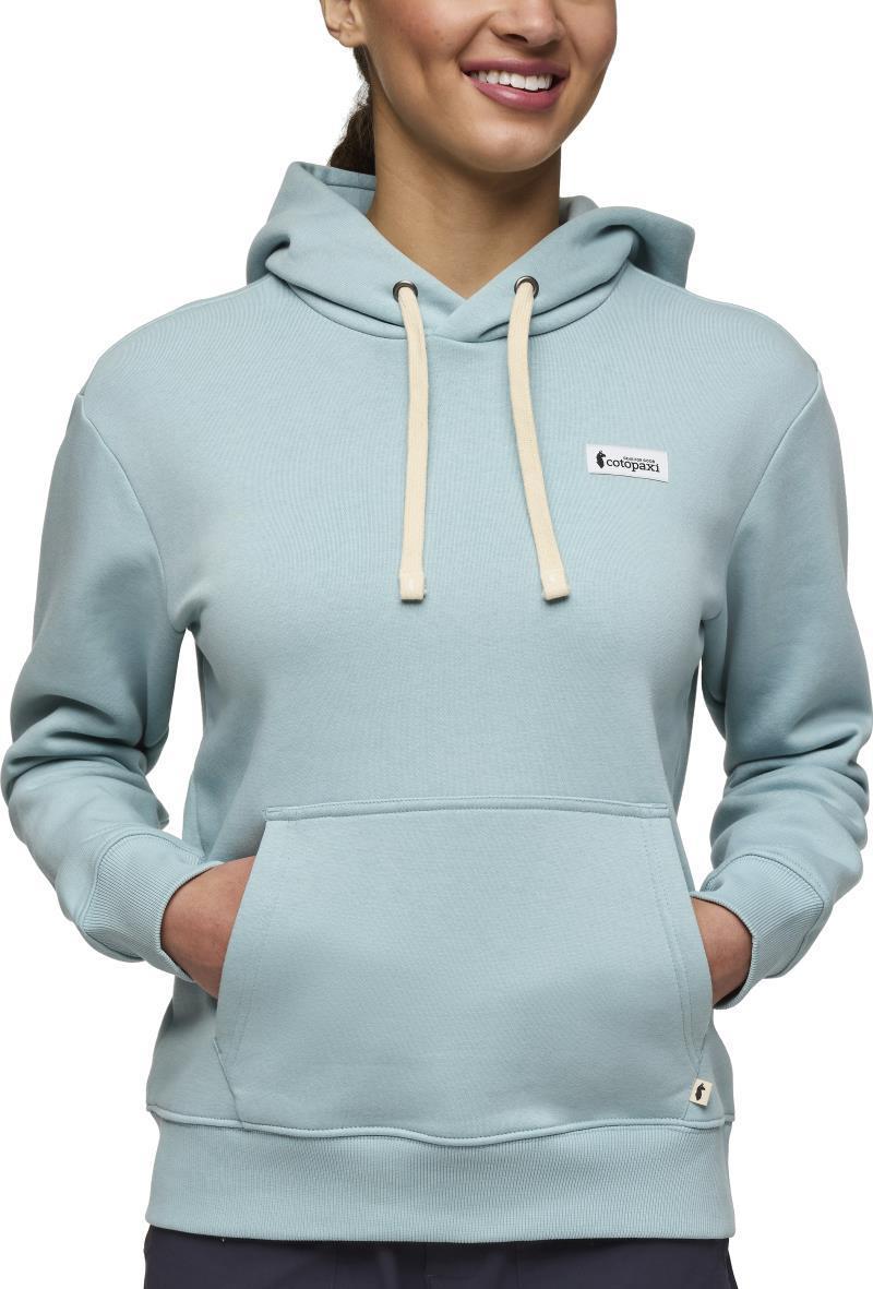 Llama Patch Pullover Hoodie - Womens - Sea Spray 3