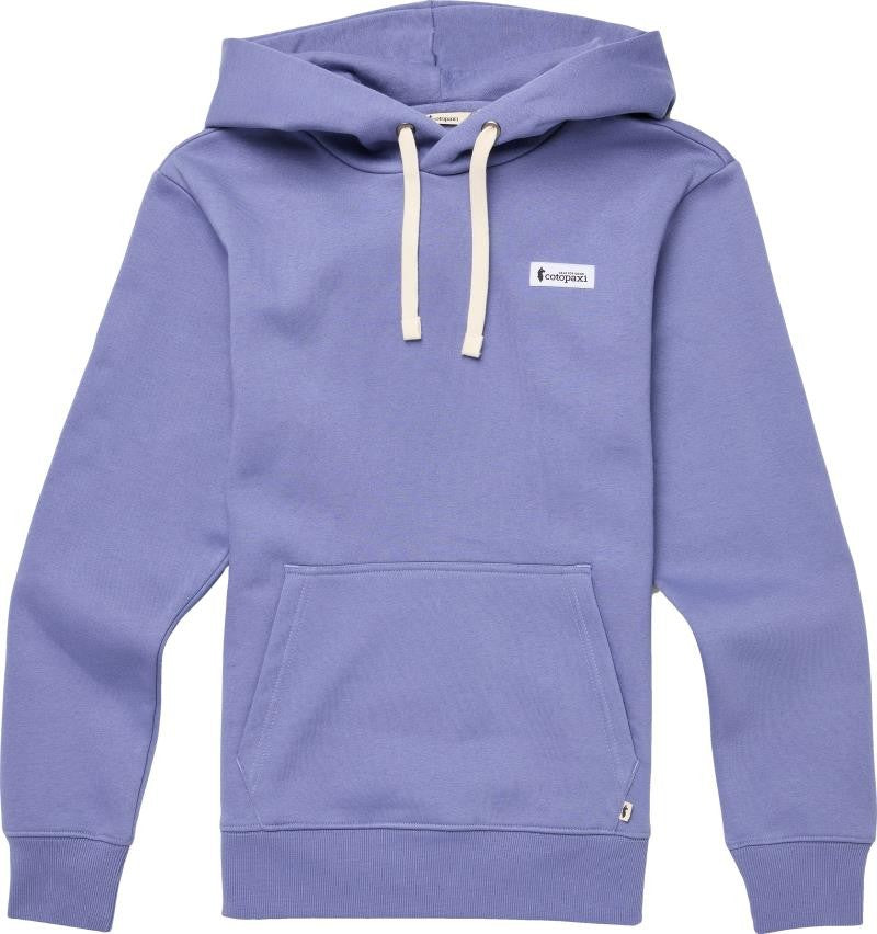 Llama Patch Pullover Hoodie - Womens - blue smoke 1