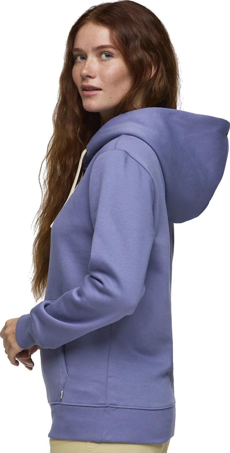 Llama Patch Pullover Hoodie - Womens - blue smoke 1
