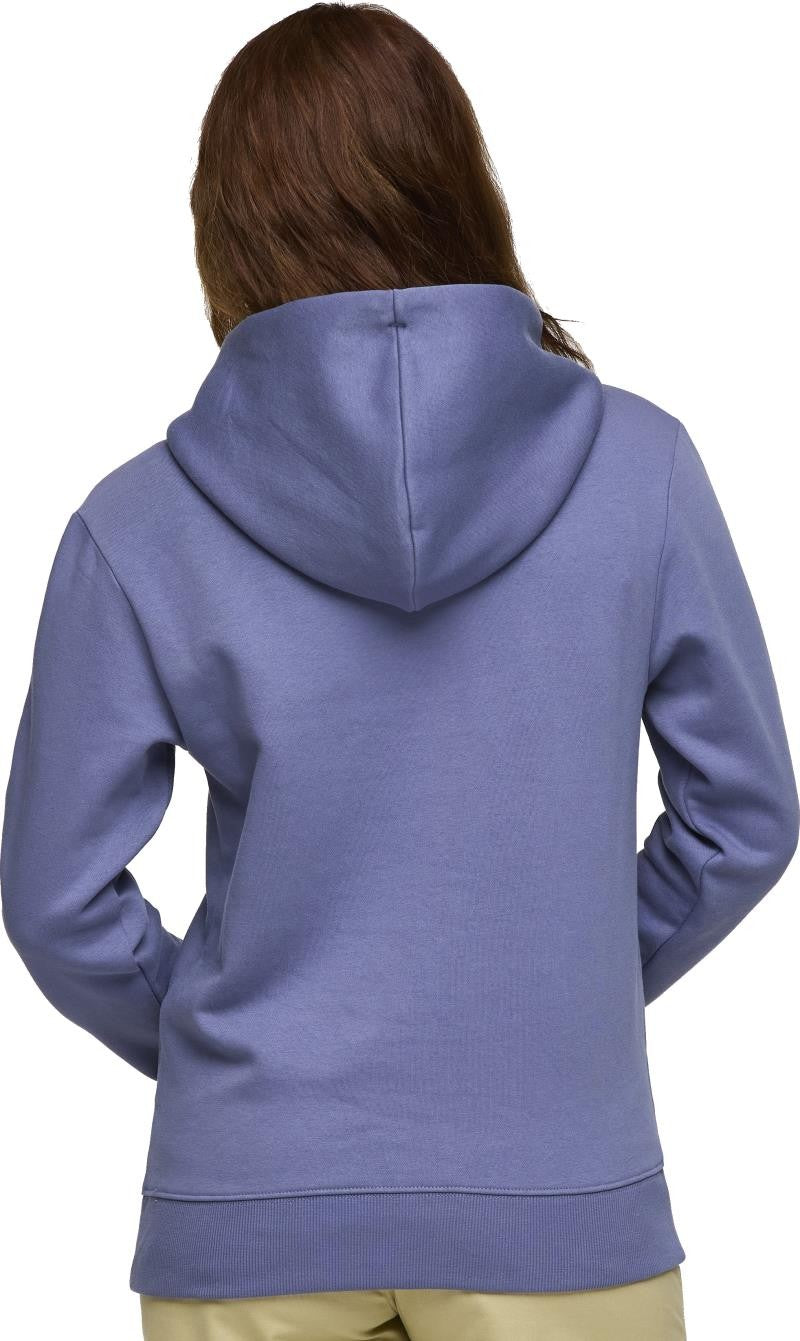 Llama Patch Pullover Hoodie - Womens - blue smoke 1