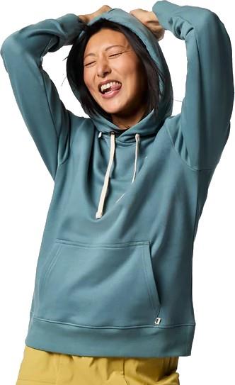 Llama Patch Pullover Hoodie - Womens - everglade 1